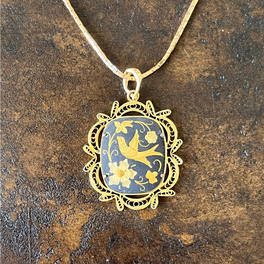 Vintage Gold-Tone Monet Necklace